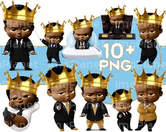 Download African American Boss Baby Svg Etsy