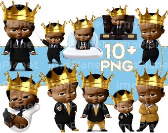 Download Black Boss Baby Svg Etsy