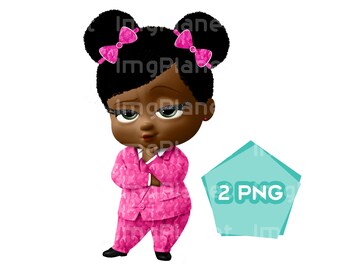 Download Black Boss Baby Svg Etsy