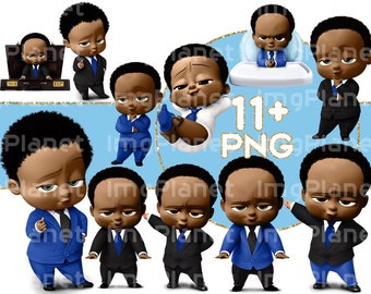 Download Black Boss Baby Svg Etsy