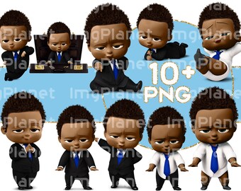 Download Black Boss Baby Svg Etsy