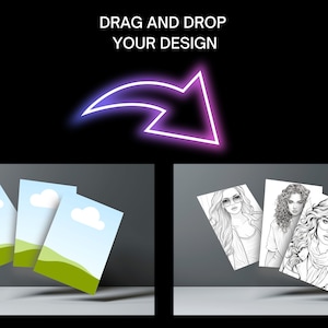 Coloring Page Mockup Canva Coloring Book Mock Up Bundle Etsy