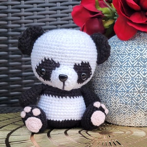PATTERN: 2 in 1 Panda and Brown Bear (Larger Version)