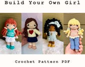 Crochet Girl Pattern: Amigurumi Dolls (Digital Patterns)