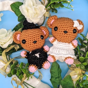 Pattern: Bride and Groom Bears