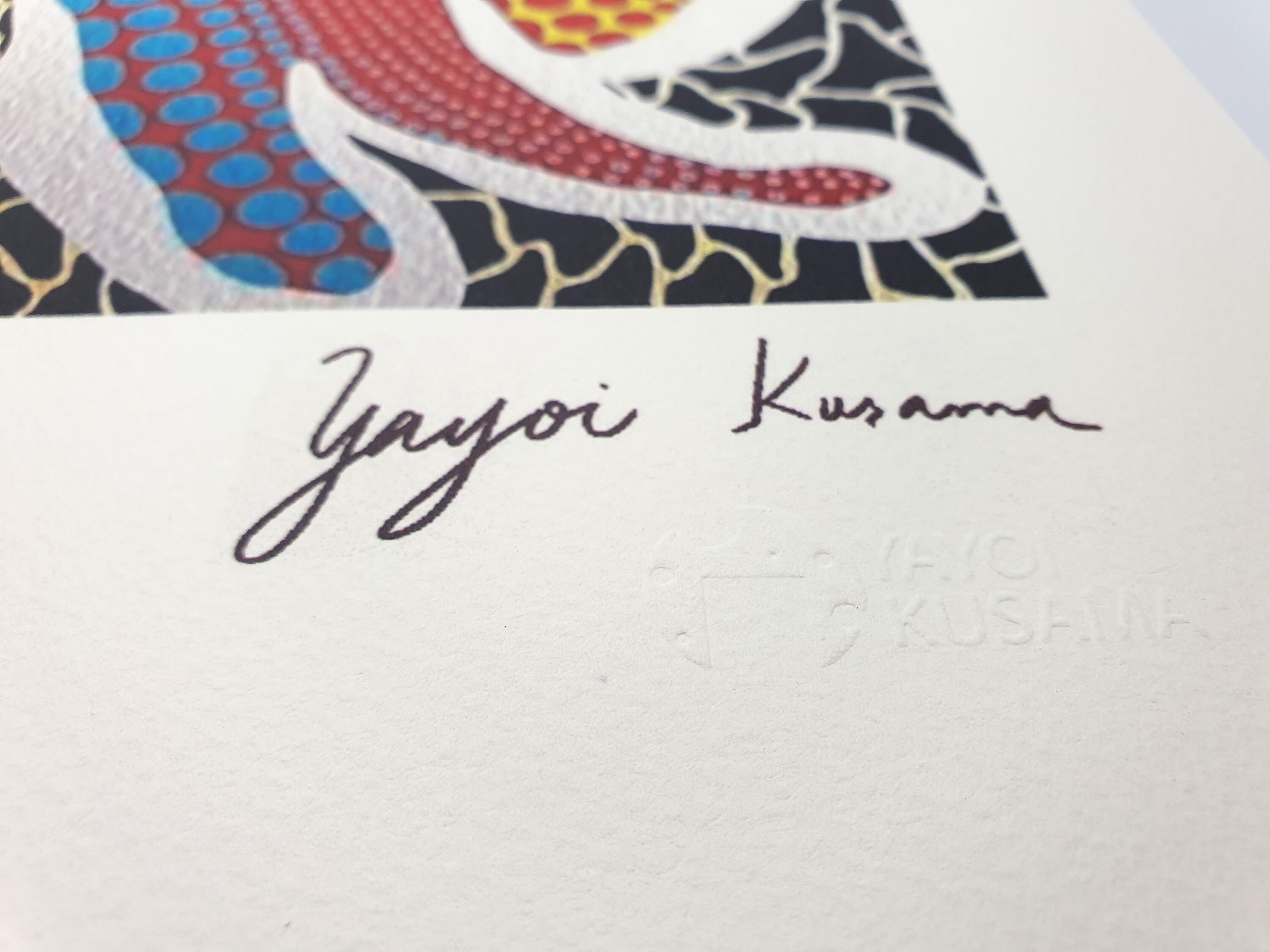 Yayoi Kusama Papillon I, Amour Pour Toujours (Signed Print) 2000