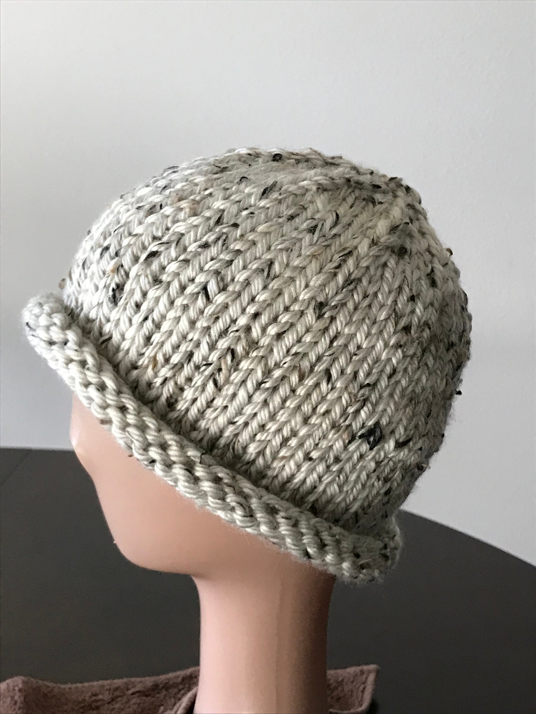Rolled Brim Beanie | Etsy Australia