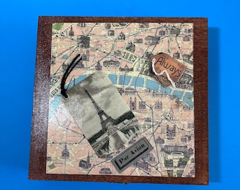 We’ll Always Have Paris! Wooden Reed Case:  Oboe, English horn, Bassoon, Contrabassoon