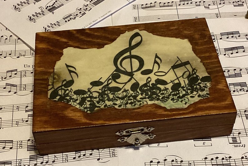 Save the Music Wooden OBOE Reed Box Etsy