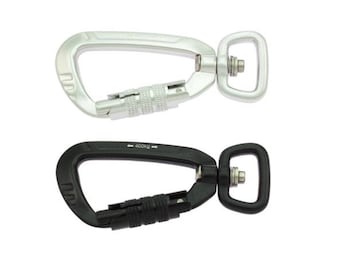 Carabiner Auto Locking Upgrade, for 1/2", 3/4", or 1" Biothane Leash