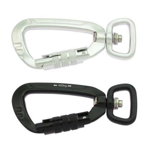 Carabiner Auto Locking Upgrade, for 1/2", 3/4", or 1" Biothane Leash