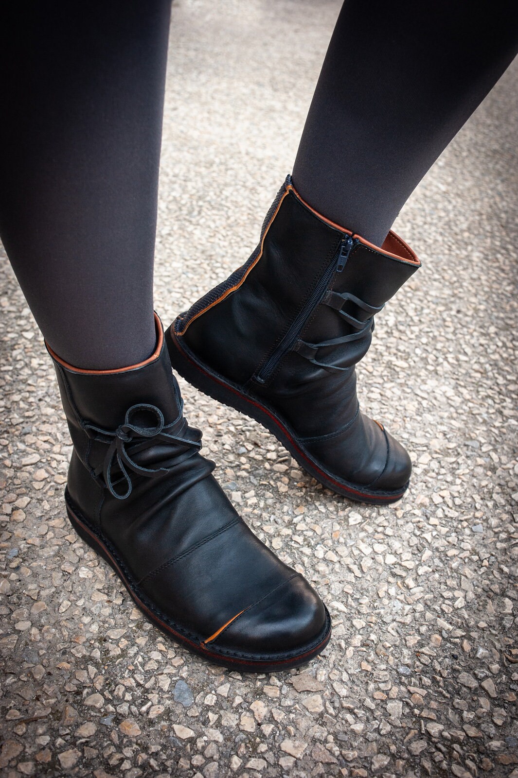 Maya Boots Leather Women's Boots Customizable - Etsy UK