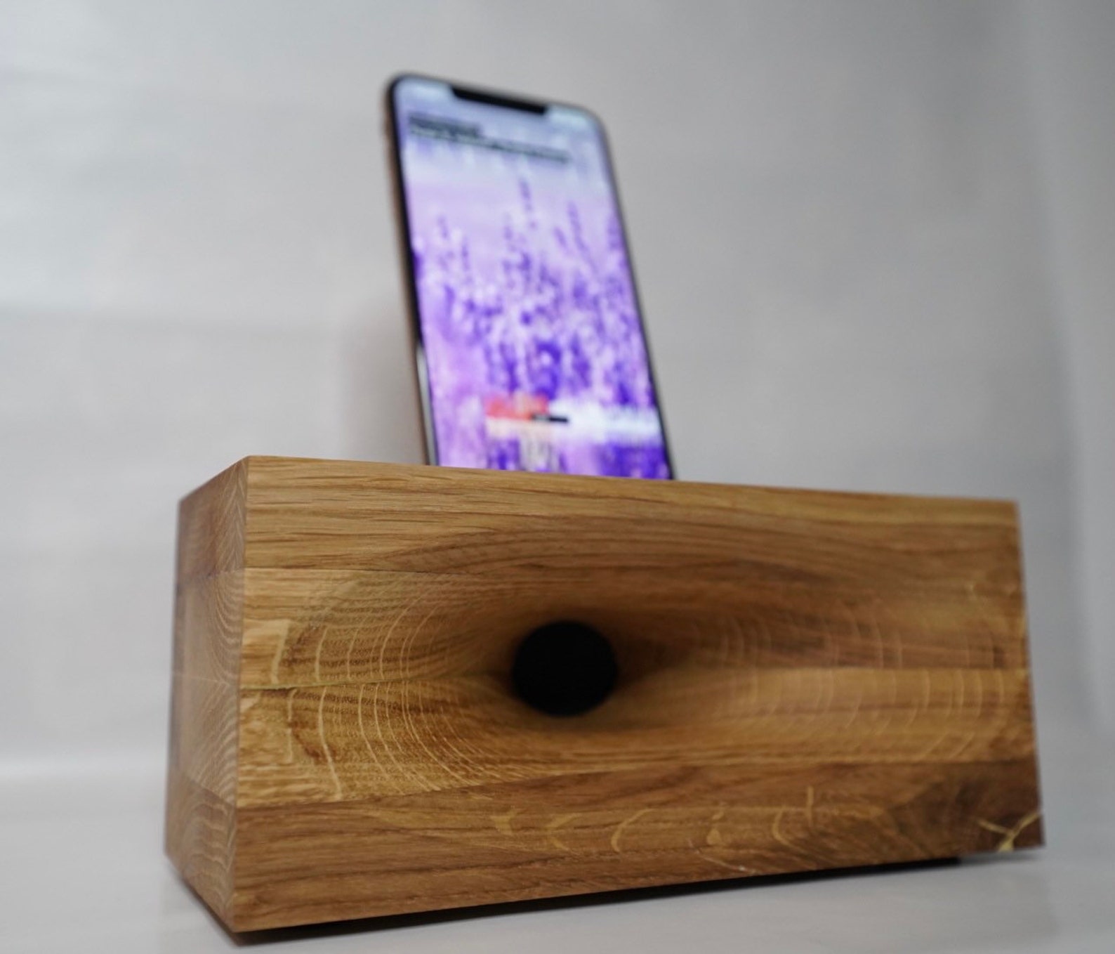 Wooden Cell Phone Horn Speaker Acoustic Speaker iPhone | Etsy