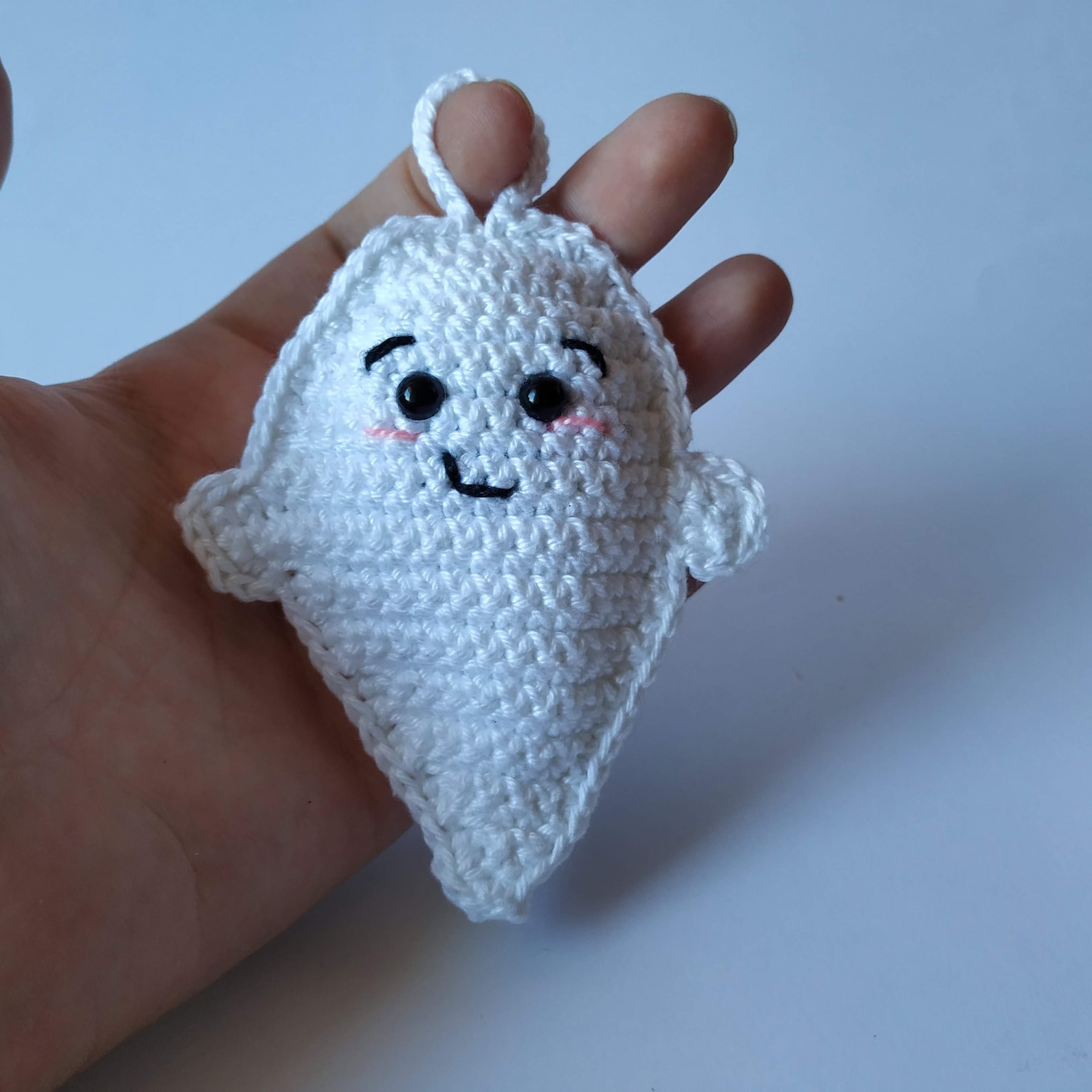 Halloween Ghost Flat Amigurumi, Halloween Amigurumi, Halloween