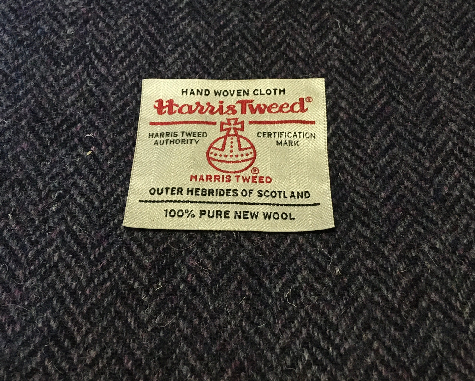 Genuine Harris Tweed Pure Wool Fabric From the Outer Hebrides | Etsy