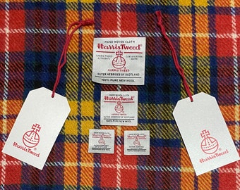 Harris tweed sew in labels