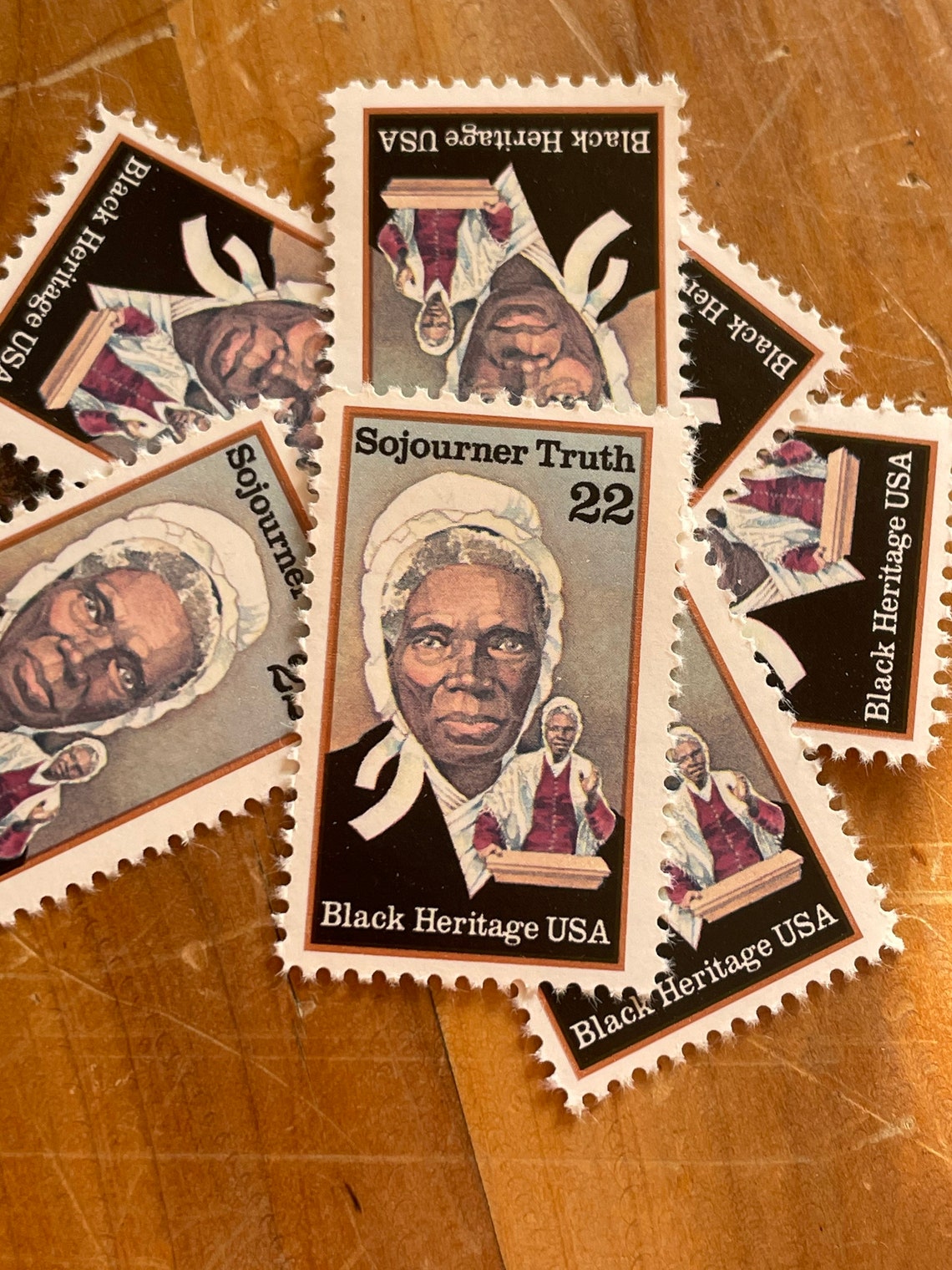 Vintage Black Heritage Sojourner Truth Unused Postage Stamps Etsy