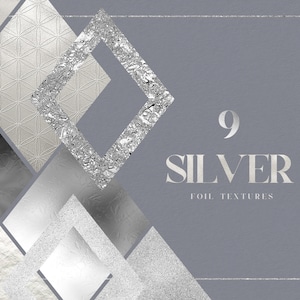 Silberfolie, Folienmuster, Folie Clipart, Hintergrund Clipart, Logo-Hintergrund, digitale Folie ClipArt Metallic, Silber Hintergrund, Folie Kunst