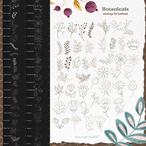 Procreate Tool Box Procreate Folk Art Toolbox | Folk Art Brushes for Procreate | Seamless ...