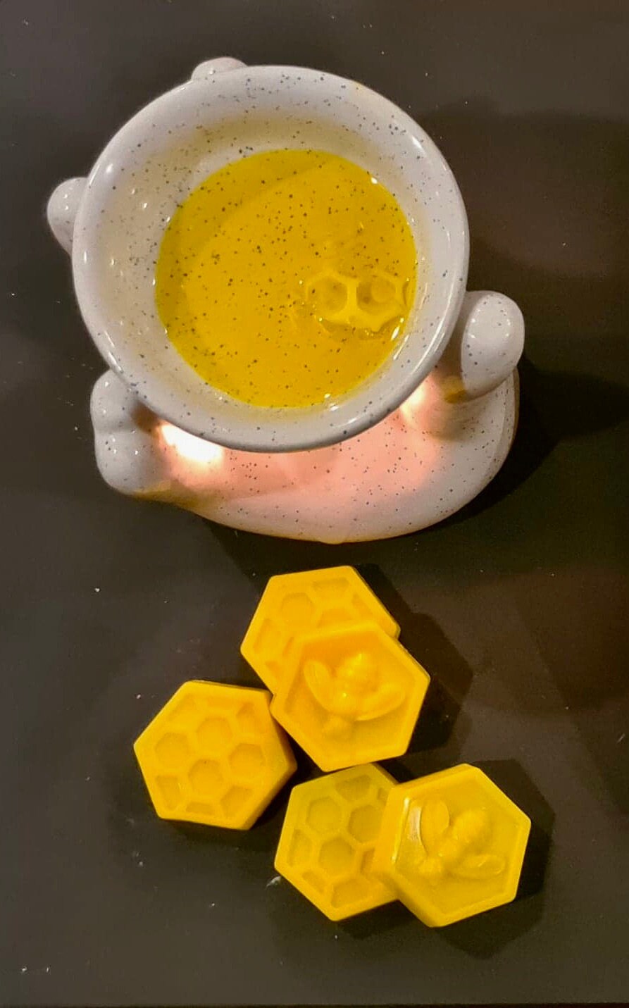 Lemon Scented Wax Melts Natural Handpoured Etsy