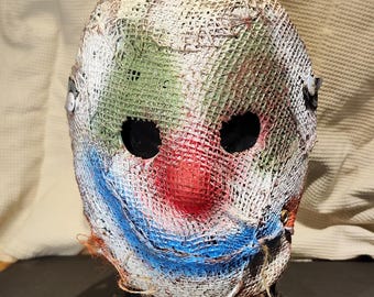 Horror Jason Clown Hockey Mask Payday Joker Halloween Wasteland Post-apocalyptic Cosplay