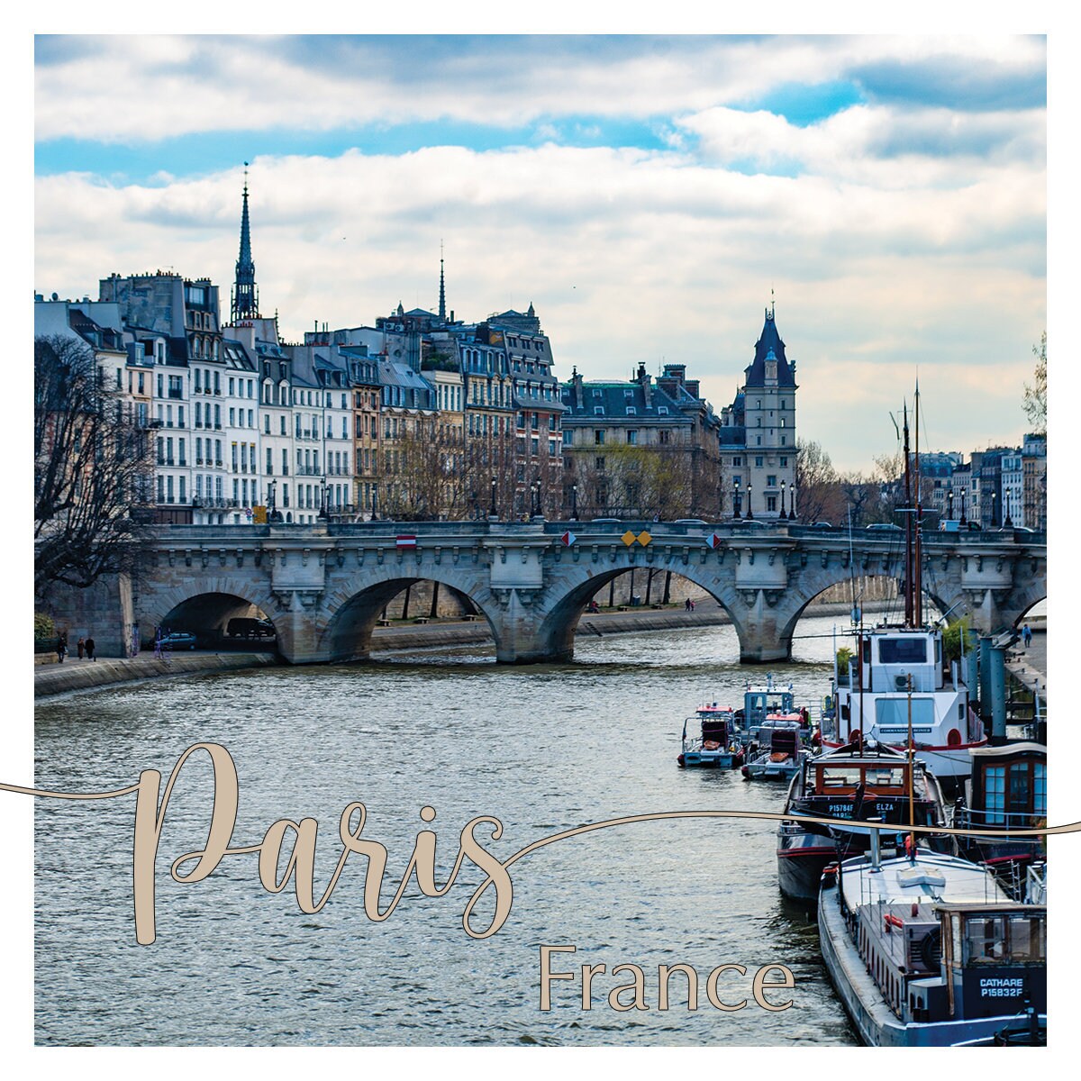 Ooh La La Français Coasters Set Etsy France