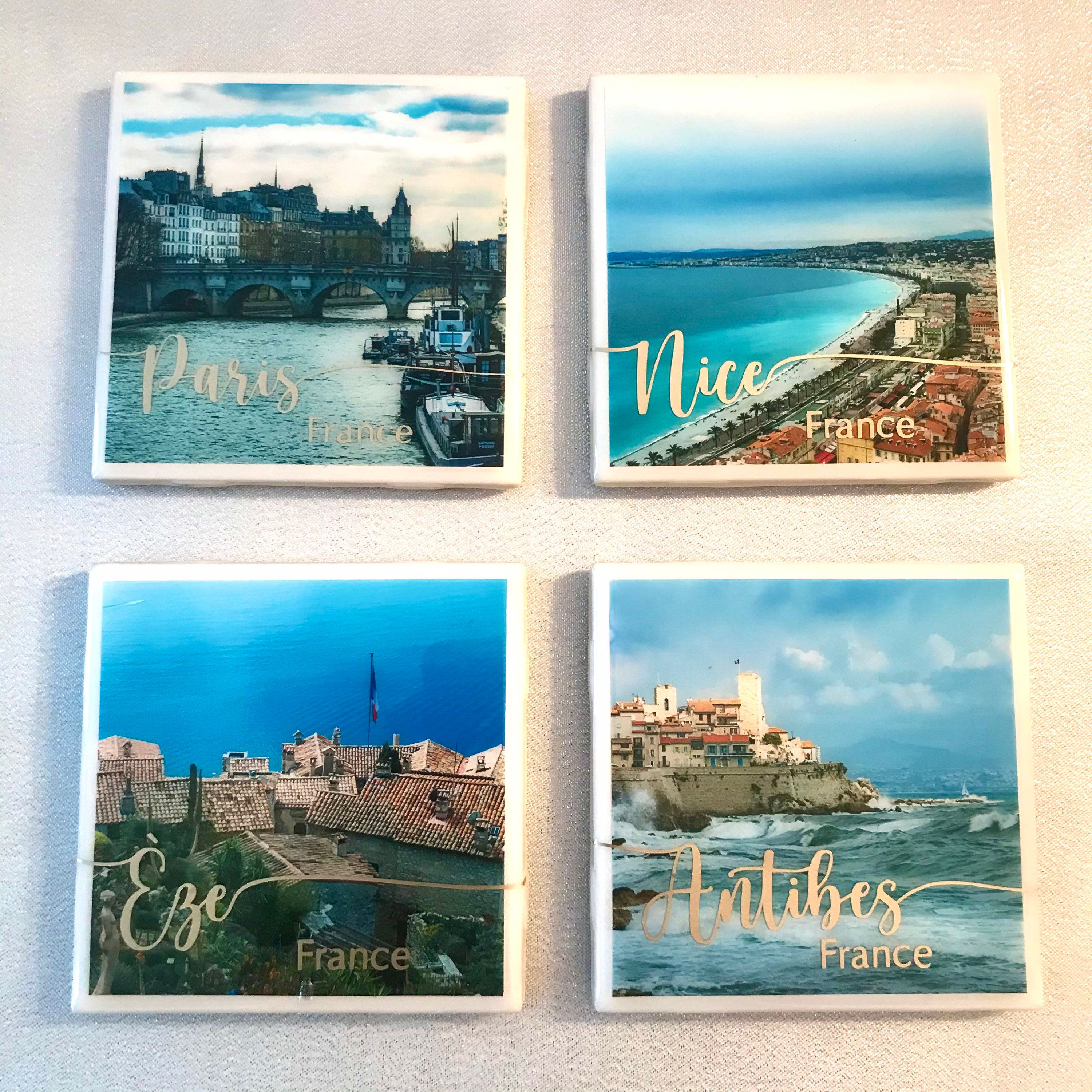 Ooh La La Français Coasters Set Etsy France