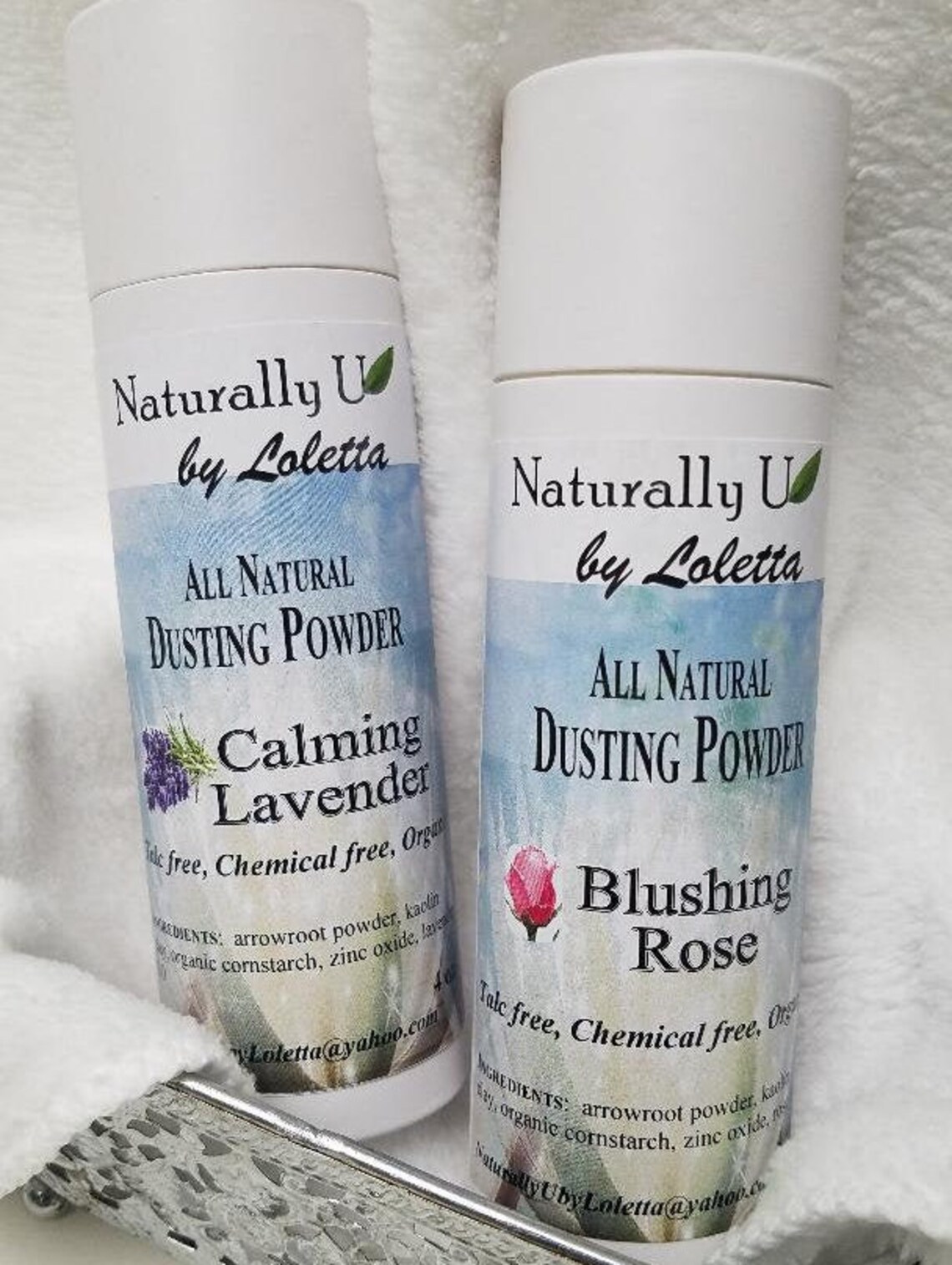 DUSTING POWDER, All Natural, Talcfree Body Powder, Body Powder, Vegan