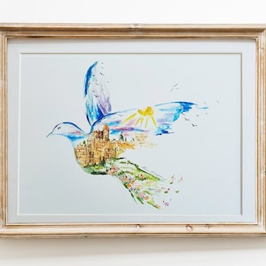 Wings of Jerusalem Wall Art