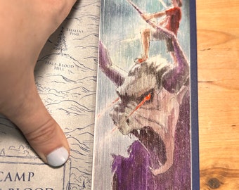 Percy Jackson and the Olympians, The Lightning Thief, Hidden fore-edge Painting