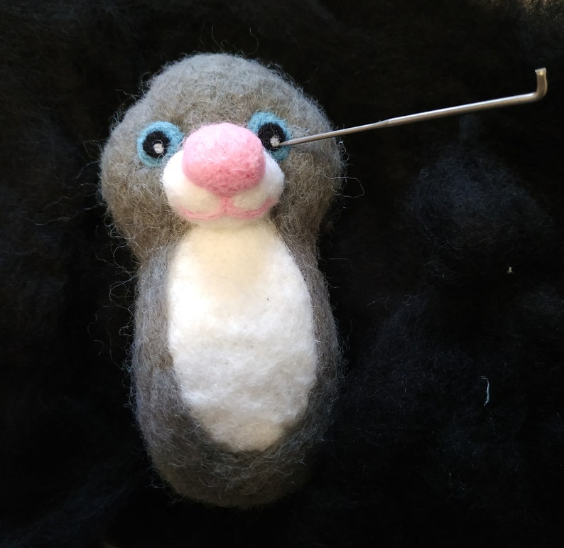 easter decor Needle felted rabbit Easter egg gift miniature bunny easter bunny felted miniature animal figurines
