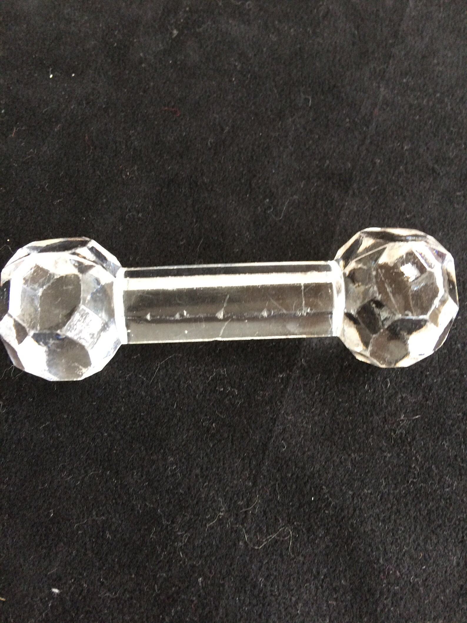 Antique French Glass Knife Rests Etsy