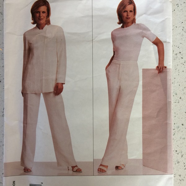 Vintage Vogue pattern 2665 Donna Karen jacket and pants