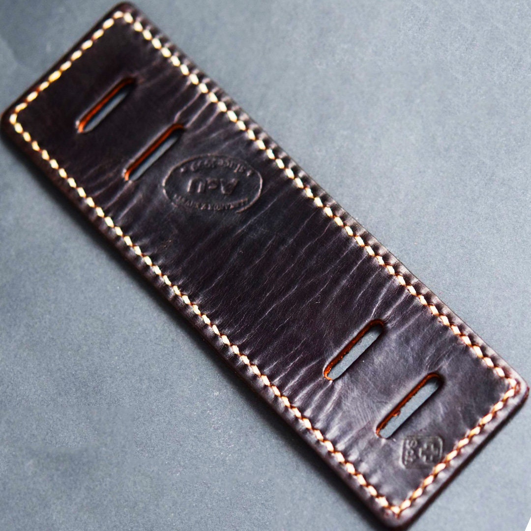 Good Cheap Leather 24 mm Wristwatch Band F16475/1_K0021976