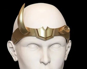 Lady Loki Tiara Crown Marvel Cosplay in HD Quality in Silk Golg