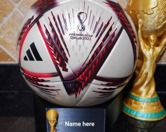 Custom Soccer Ball Desk or Wall Stand World Cup Stand