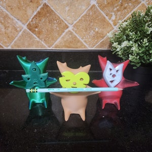 Porte-crayons Korok porte-stylo de bureau Statue Korok