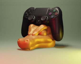 Pokémon Charizard Head Video Game Controller Holder, Universal Joystick Stand, Xbox One, S X, Playstation PS5, Nintendo Switch, Gamer Gift