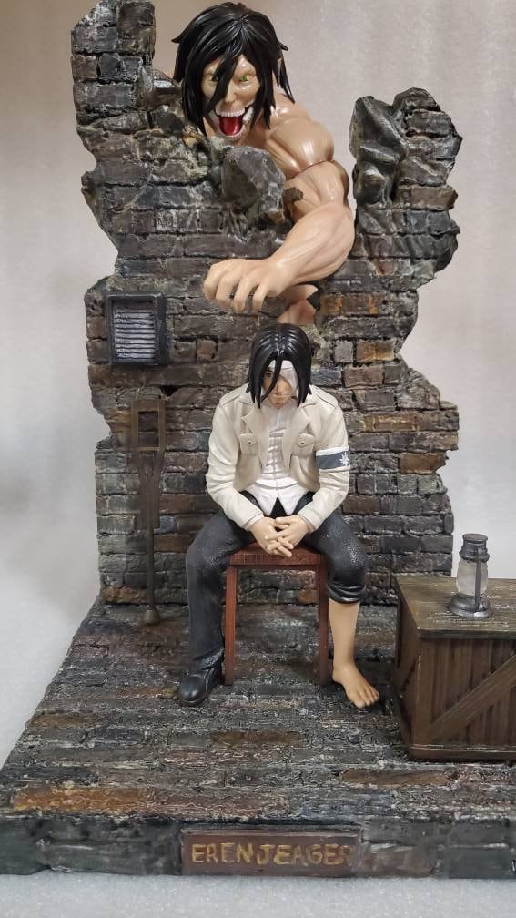 L'ATTAQUE DES TITANS - SHINGEKI NO KYOJIN - Figurine Eren Jäger - ARTF