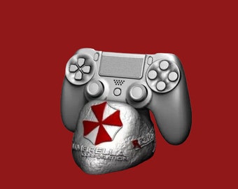 Resident Evil Controller Joystick Stand Umbrella Corporation Game Room Stand
