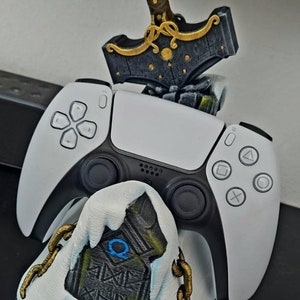 God of War PS5 Controller & Console Skin Kratos Ragnarok 