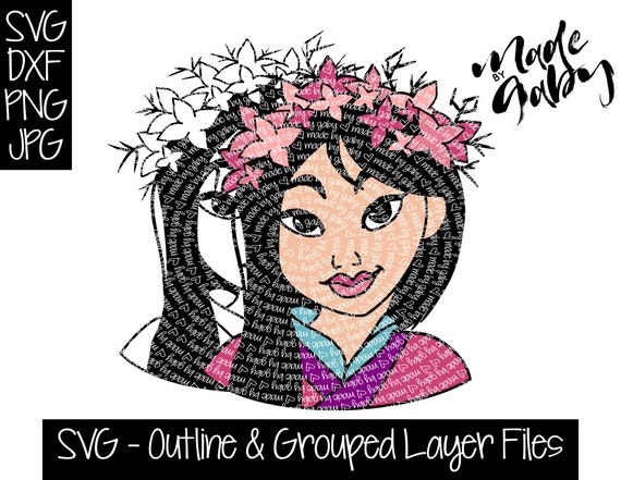 Download Mulan Svg Princess Mulan Svg Disney Princess Svg Disney Etsy