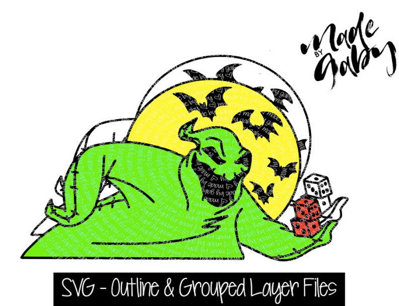 The Nightmare Before Christmas Svg Oogie Boogie Svg Jack | Etsy