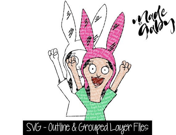 Louise Belcher Svg Bob's Burgers Svg 