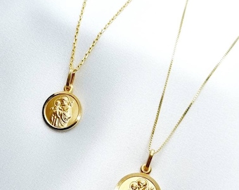 St joseph necklace gold Clearance