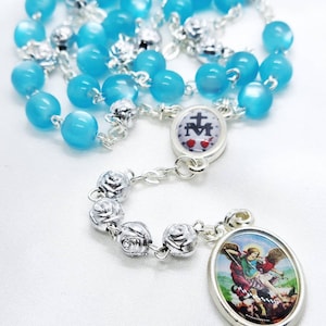 St Michael the Archangel Chaplet, Saint Michael Chaplet, Angels Rosary, Saint Michael Rosary, Guardian Angel Rosary, Archangel Chaplet
