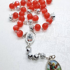 St Michael the Archangel Chaplet, Saint Michael Chaplet, Angels Rosary, Saint Michael Rosary, Guardian Angel Rosary, Archangel Chaplet