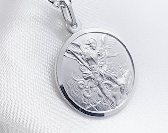 Sankt Mikaels medaljhalsband, Sankt Mikaels halsband, Sankt Mikaels medalj i sterlingsilver, Sankt Mikaels ärkeängelhalsband, Sankt Mikaels medalj