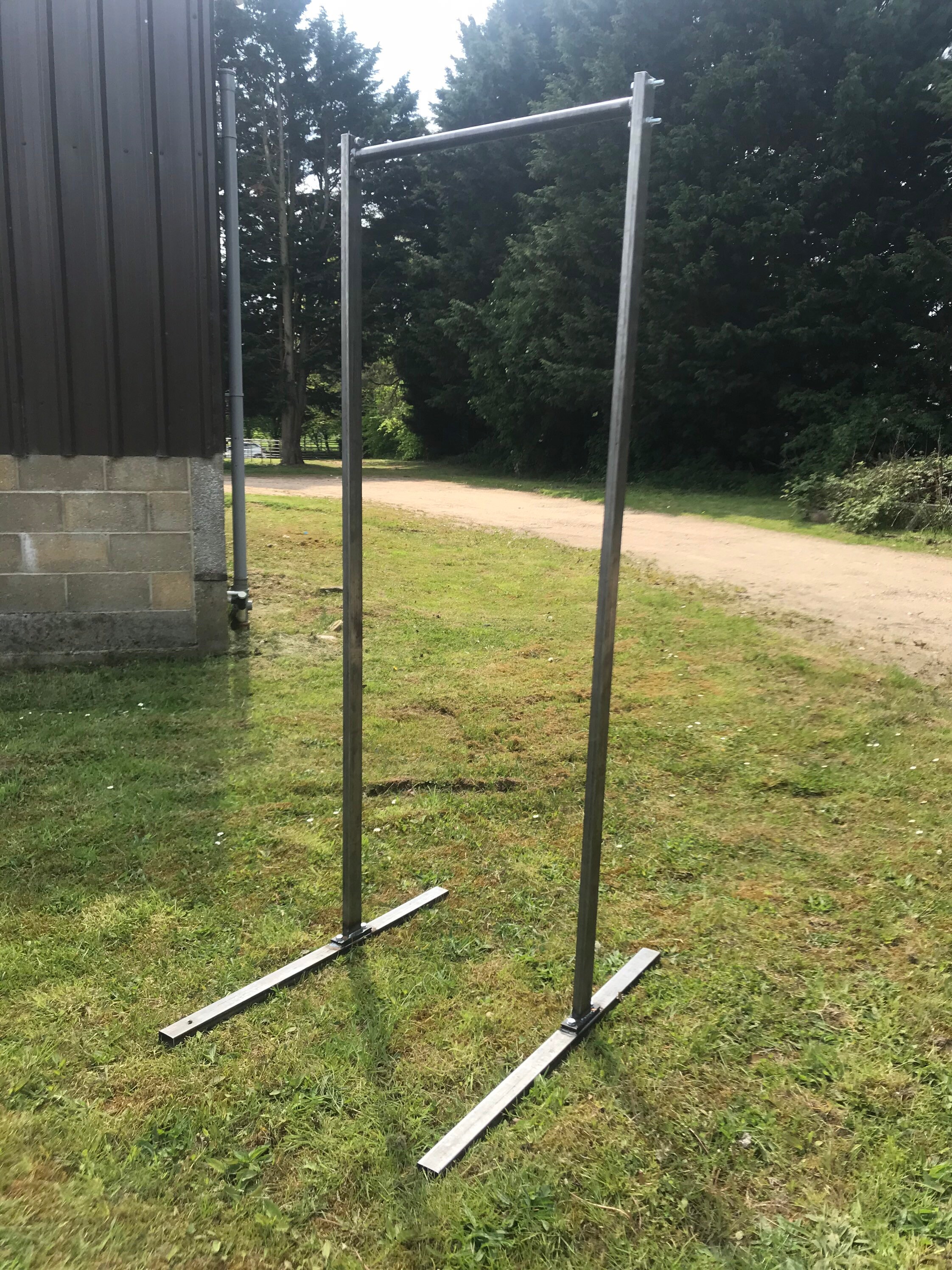 Free standing pull up bar pull up mate exercise outdoors Etsy