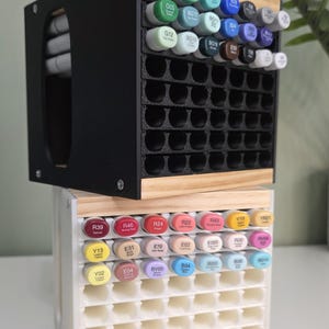 Copic Marker Storage, Copic Marker Holder, Copic Sketch, Marker Storage, Desk Organizer, Marker Case, Desk Accessories, Desk Decor, 3D Print